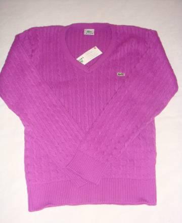 Сиреневый джемпер lacoste Москва