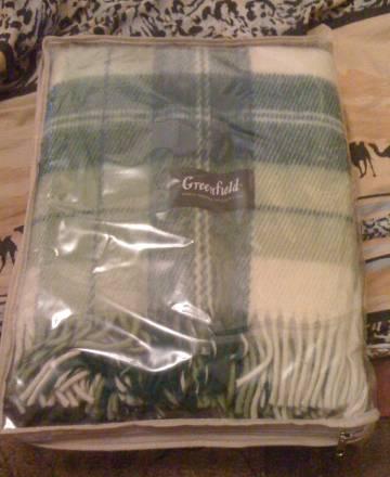 Шерстяной Плед Greenfield. Новый Санкт-Петербург