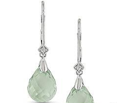 Золотые серьги-аметисты,бриллианты Москва