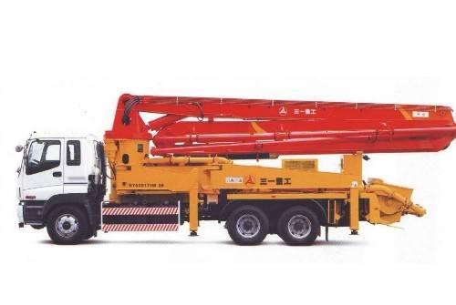 Продаем автобетононасос SANY SY5270THB-37 на базе ISUZU 2009 Владивосток