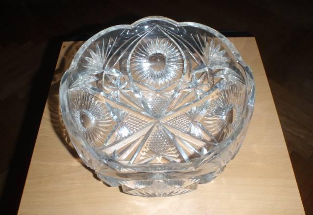 Хрустальная ваза для фруктов Москва