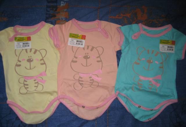 3 новые боди. 74-80рост Москва