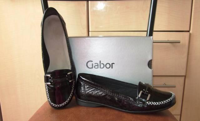 Туфли Gabor (Германия), кожа/лак Санкт-Петербург