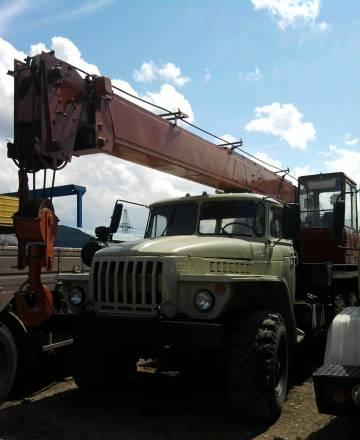 Автокран Урал "Ивановец", гп 14 т Москва