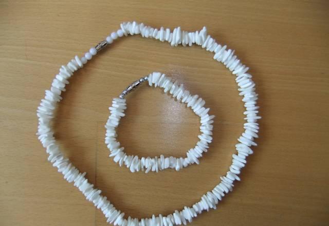 Ожерелье и браслет из ракушек Москва