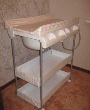 Пеленальный столик  с ванночкой  ф. Mothercare Москва