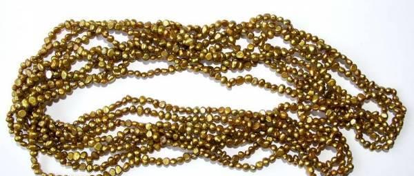 ***ЖЕМЧУГ 3,5 метра ЗОЛОТОЙ или РОЗОВЫЙ*** Москва