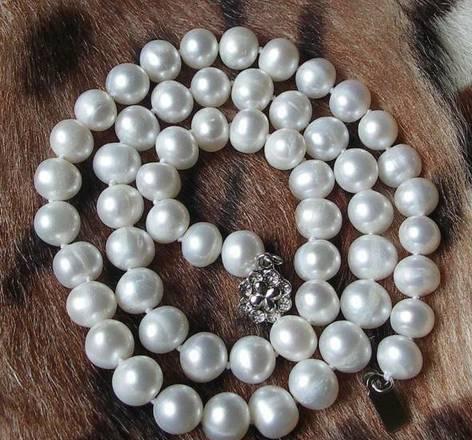 ***Натуральный ЖЕМЧУГ классическое ожерелье*** Москва