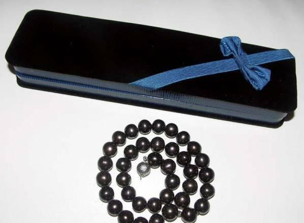 ***НАСТОЯЩИЙ Чёрный натуральный МОРСКОЙ жемчуг*** Москва