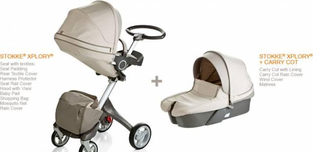 Коляска stokke xplory 2В1 новая Москва