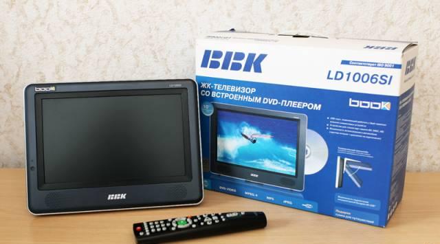 ЖК телевизор BBK с DVD и USB проигрывателем Москва