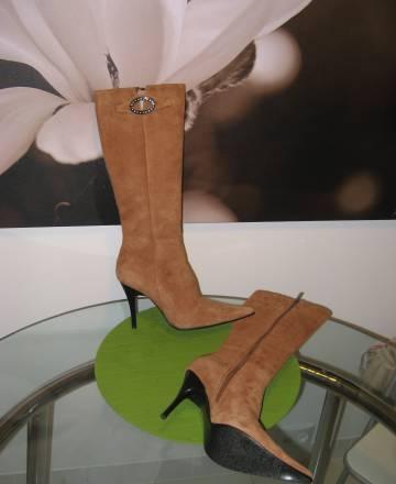 Сапоги замшевые,пр-во Италия ,новые Москва