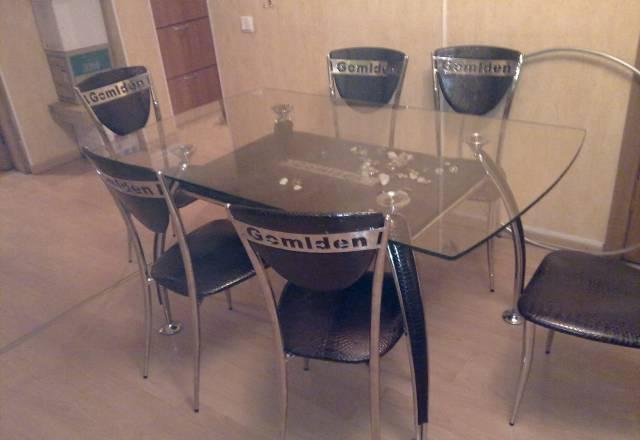 Стол и 6 стульев Санкт-Петербург