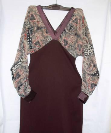 Платье коричневое Москва