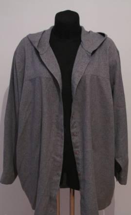 Женская Большого Размера Рубашка с Капюшоном Москва