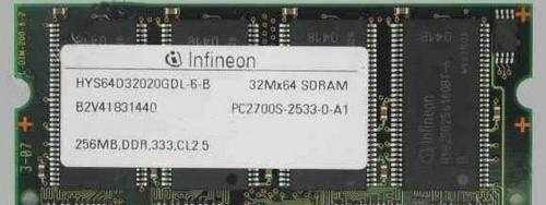 Память DDR1 для ноутбука Infineon 256 Мб Санкт-Петербург