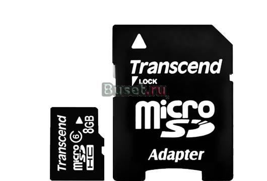 TransFlash 8Gb Microsdhc Class 6 с адаптером Санкт-Петербург