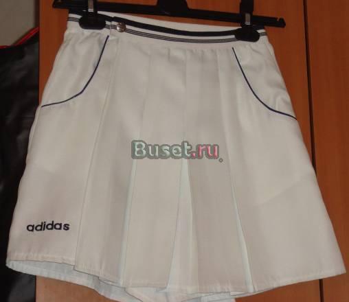 Белая теннисная юбка Adidas Москва
