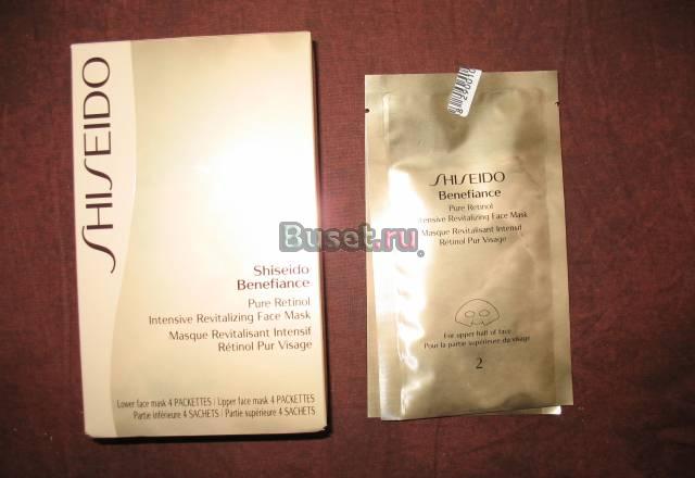 Shiseido beneflance восстанавливающая маска/лицо Москва