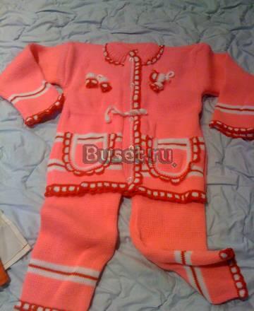 Продаются детские вязанные костюмчики Москва