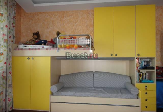 Детская спальня Италия 3 спальных места Москва