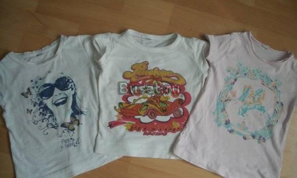 Футболки. Р-р 2-2,5 года Одинцово