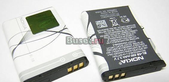 Аккумулятор оригинальный Nokia BL-5B Москва