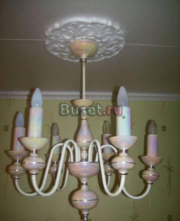 ЛЮСТРА МАДОНА ФАРФОР ( 5 ) Москва