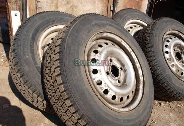 Зимняя резина(колеса) R13 на штампованных дисках Москва