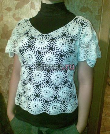 Вязаная кофточка крючком Санкт-Петербург