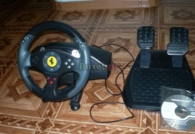 Игровой руль для компьютера фирма "thrustmaster" Москва