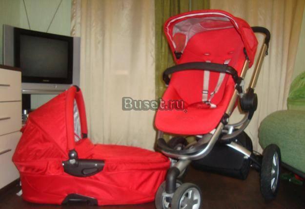 Супер пафостная коляска Quinny Buzz 3 в 1 Москва
