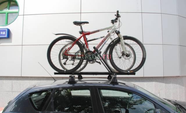Багажник для перевозки велосипеда на крыше авто Челябинск