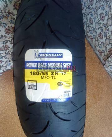 2х компонентная задняя резина 180/55 ZR17 Michelin Москва