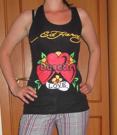Фирменный топ "Ed Hardy" США Москва