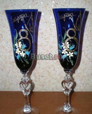 Хрустальные фужеры Москва