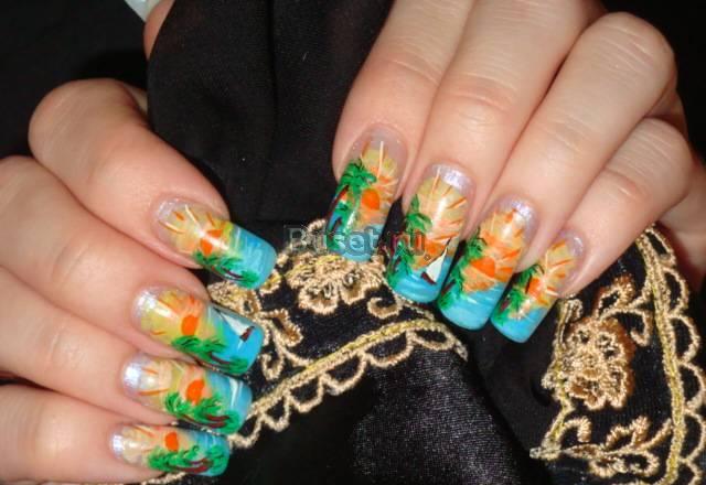 Профессиональное наращивание ногтей гелем Москва