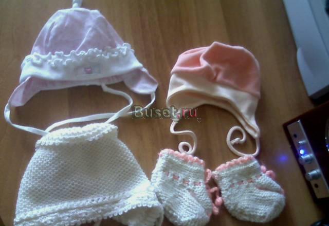 Разные шапочки для самых маленьких принцесс Москва