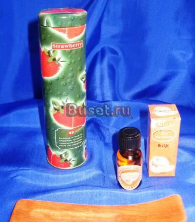 Набор масло апельсина новое в упаковке, подставка Москва