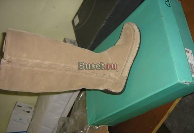 Cапоги жен,осен.,нов,Clarks,34-35 Москва