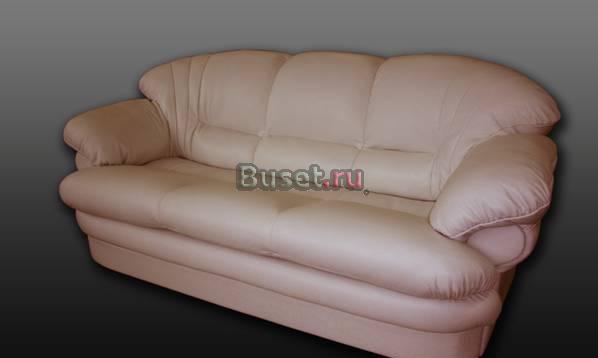 Диван "Венеция"в коже   rose white с фабрики Москва