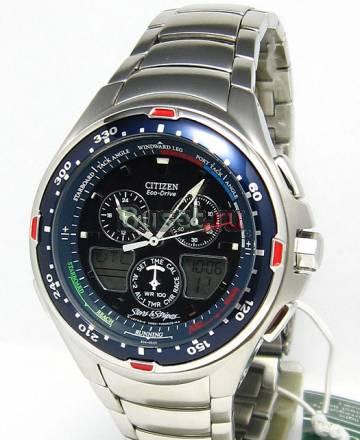 Мужские часы citizen ECO-drive JR4000-55 Москва