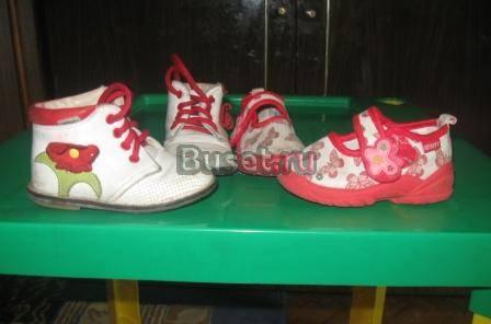 4 пары обуви для девочки за 600руб Санкт-Петербург