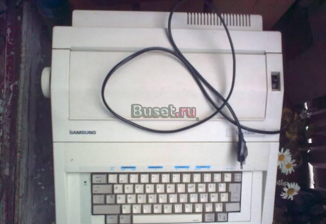 Печатная машинка samsung SQ-1250 Москва