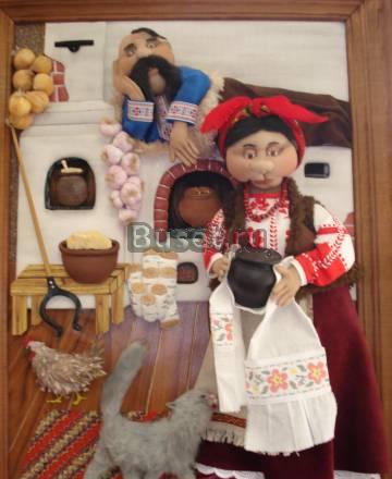 Картина в технике объемная аппликация Москва