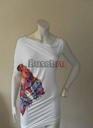 Майка длинная Miss Miss новая Москва