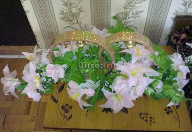 Свадебное украшение на автомобиль Уфа