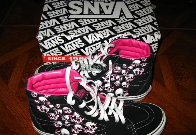 Кожаные кеды Vans Москва