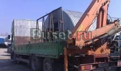 Перевозка бытовок манипулятор Москва