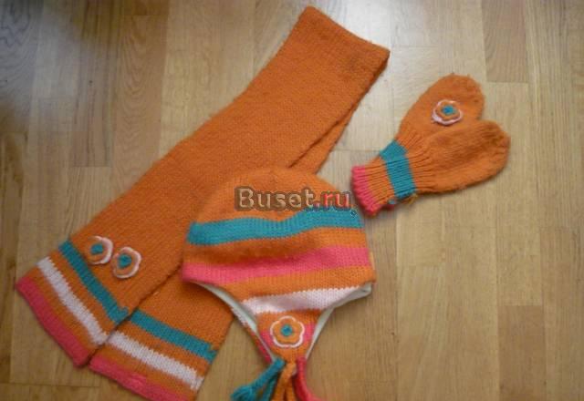 Stemtaler (Германия) Шапка, (р.53)шарфик, варежки Москва